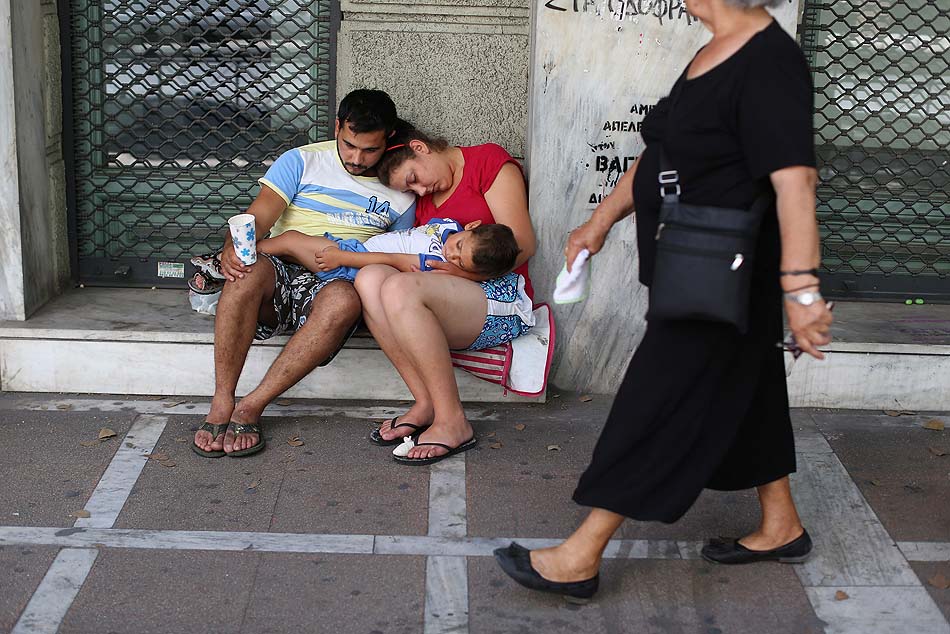 Daily Life In Athens As Greece Prepares To Go To The Polls