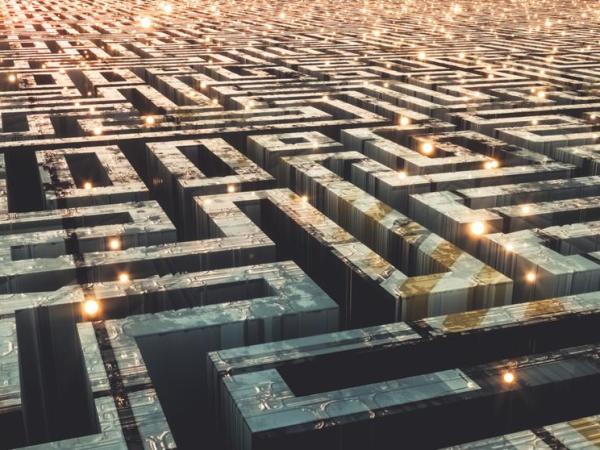 El laberinto de un camino&nbsp;finito