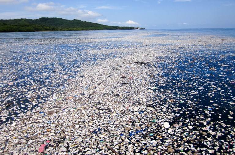 isla de plastico