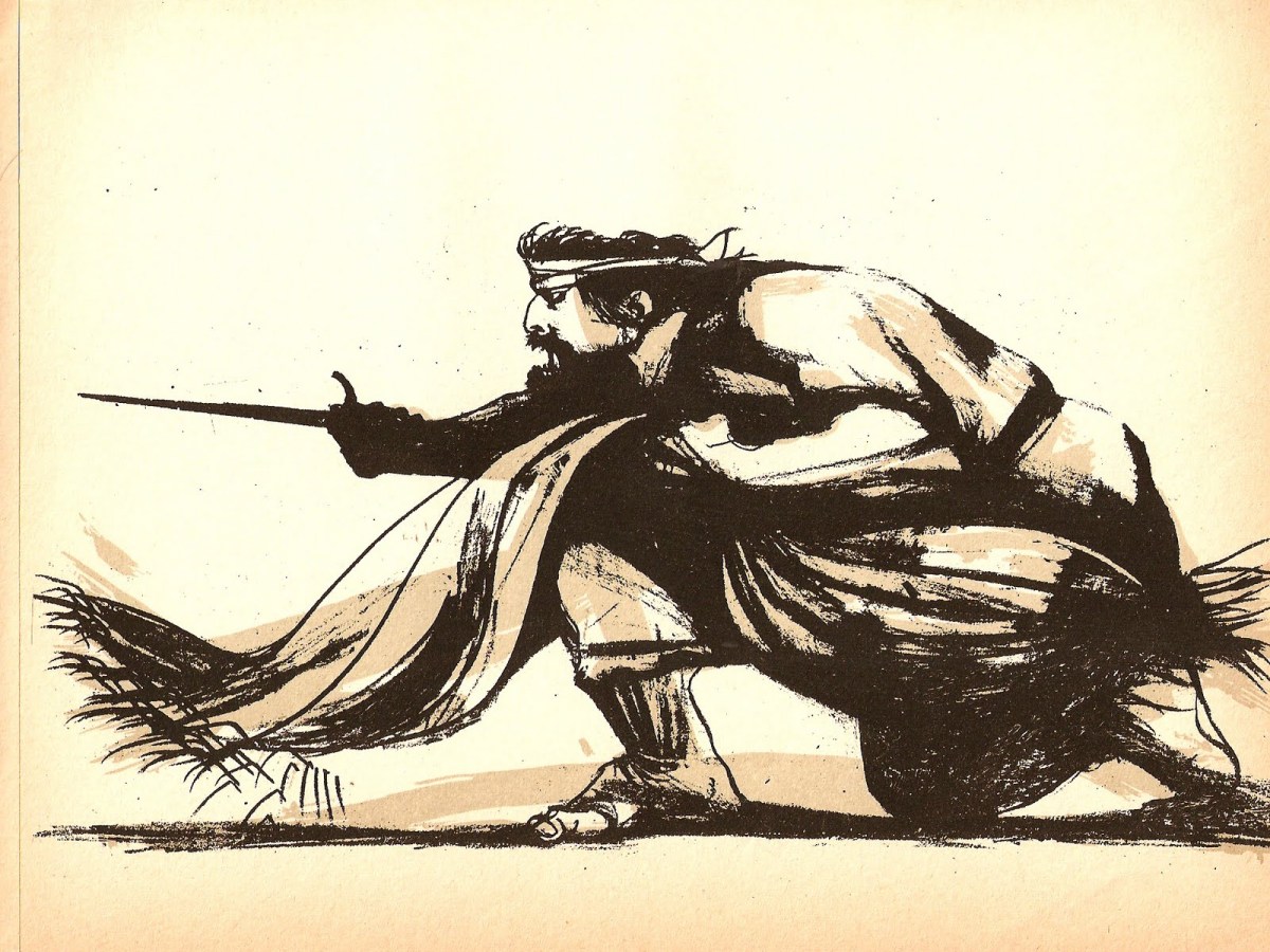 Tadeo Cruz y Martín Fierro, dos&nbsp;valientes