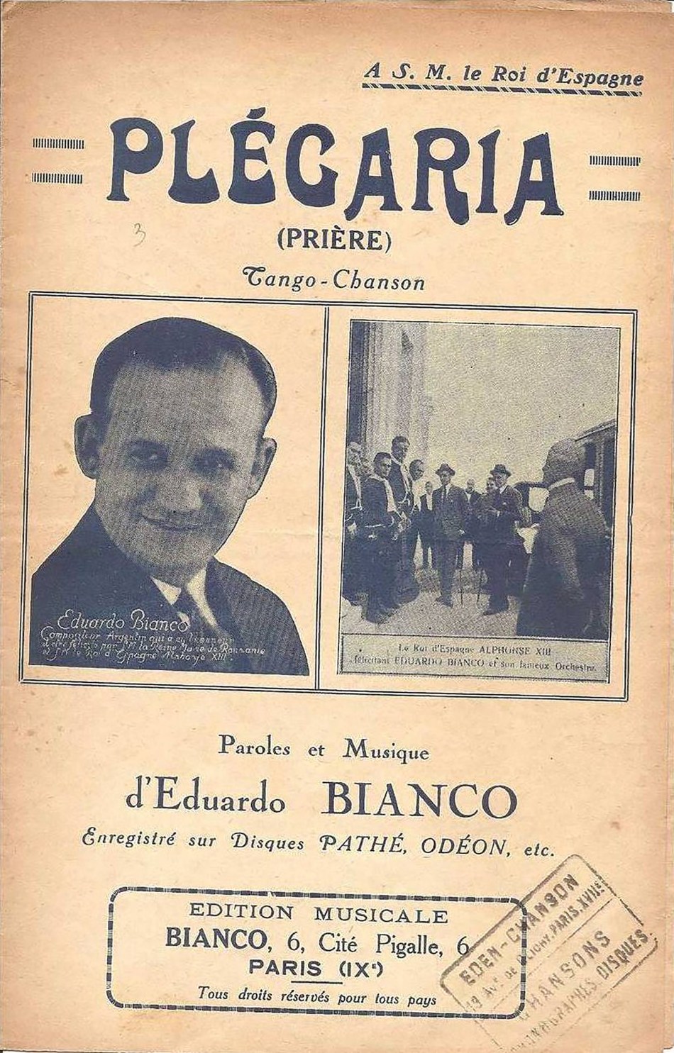 Plegaria, el tango de la muerte