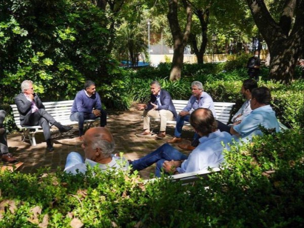 Macri entrenó en provincia con liga de intendentes&nbsp;PRO