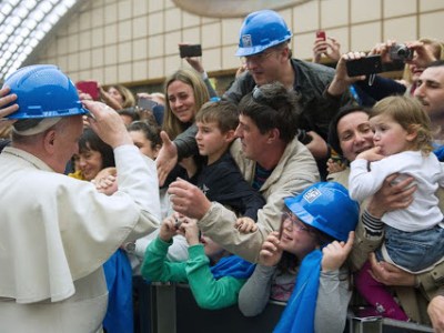 «La propiedad privada es un derecho natural, pero secundario», dijo&nbsp;Francisco
