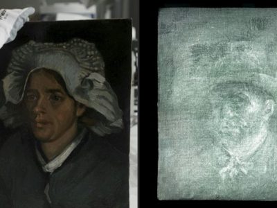 Un autorretrato inédito de Van Gogh, con su oreja intacta, fue hallado detrás de otra de sus telas, en&nbsp;Escocia