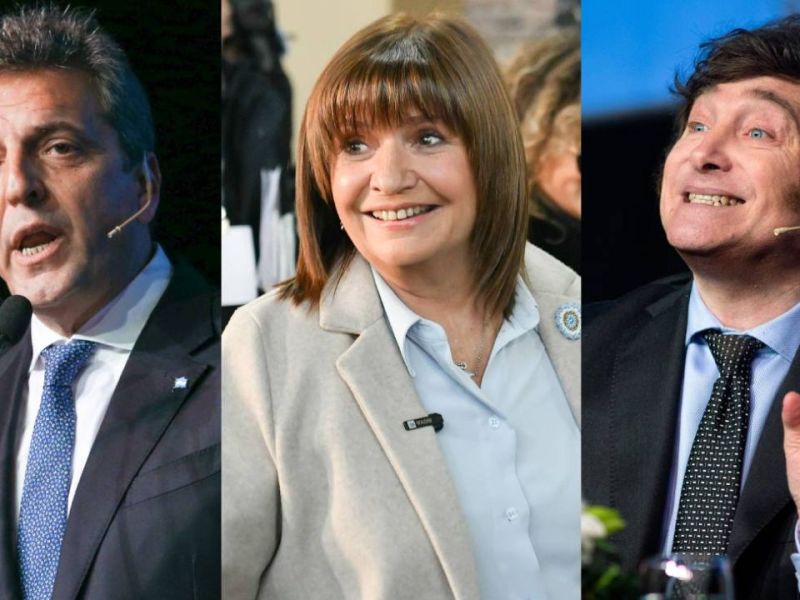 Massa ordena astillado; Milei, tiene vahidos triunfalistas; y Bullrich lucha contra la desarticulación&nbsp;interna