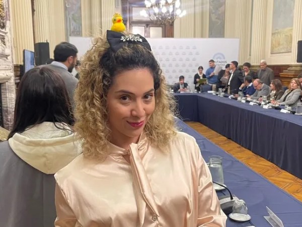 Lourdes Arrieta, la diputada de Milei con un patito amarillo en la&nbsp;cabeza