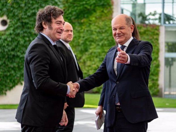 Scholz alertó a Milei sobre el impacto social del ajuste en la&nbsp;Argentina