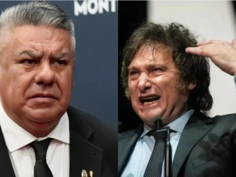 Milei contra «Chiqui» Tapia: lo acusó de manejos «turbios», lo comparó con Maduro y abogó por las&nbsp;SA