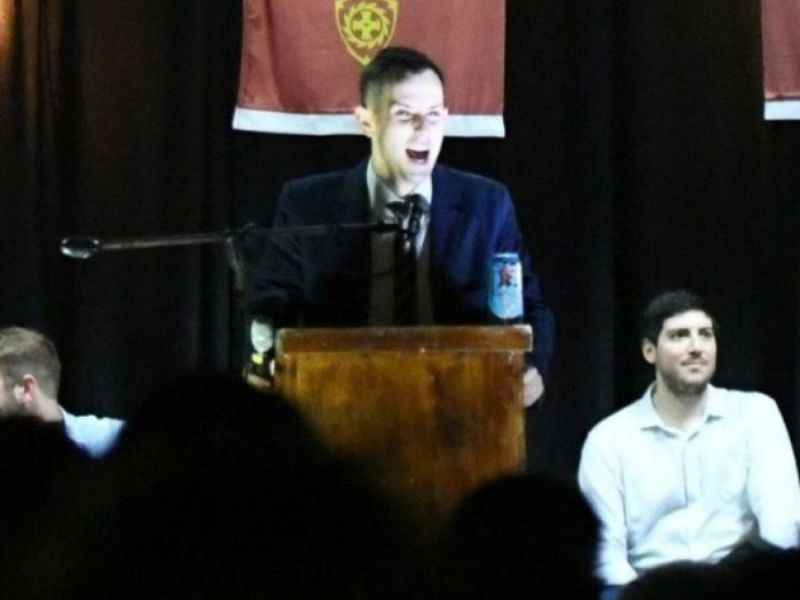 ¡Aquí está, esta es, la guardia pretoriana de&nbsp;Milei!