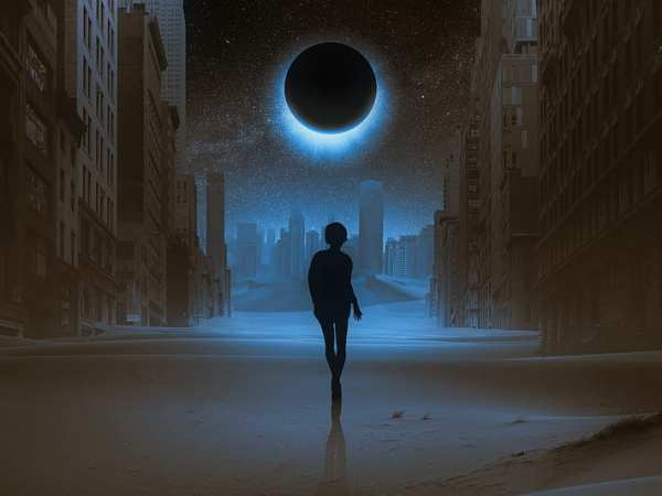 La señora fantasma y su luna&nbsp;cómplice