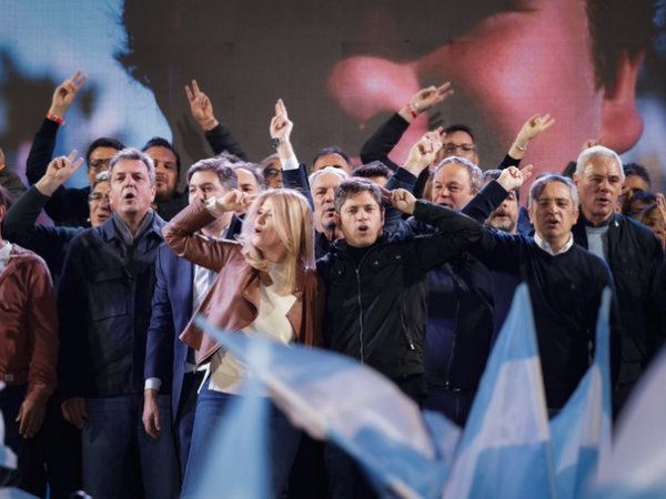 Noche brillante para Kicillof; oscura para Milei y Máximo&nbsp;Kirchner