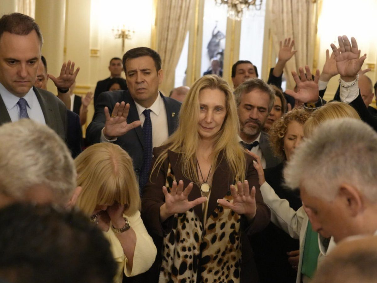 Inusual jornada de oración evangélica en la Casa&nbsp;Rosada