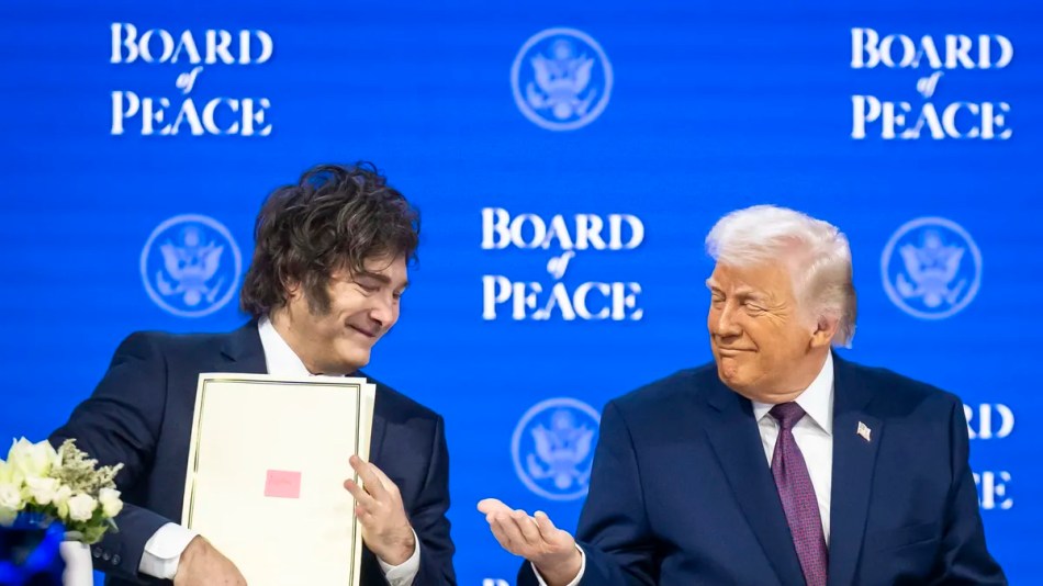 Consejo para la paz: el destino de Milei atado al de Trump