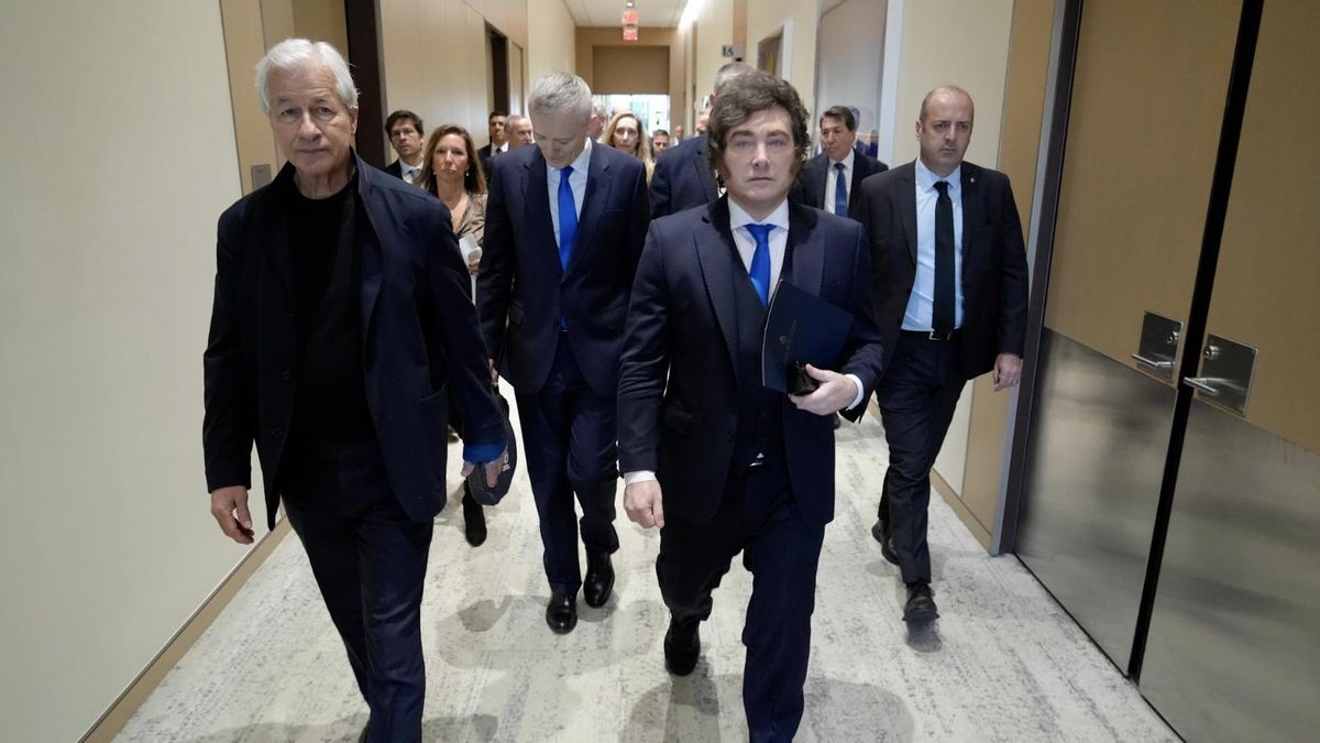 Milei ventiló en NY las peleas que tiene con empresarios y políticos&nbsp;argentinos