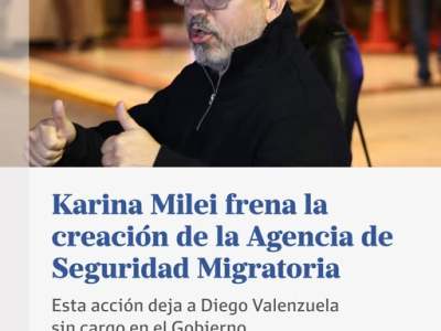 Valenzuela quedó fuera de la gestión migratoria y ahora iría por la Gobernación&nbsp;bonaerense