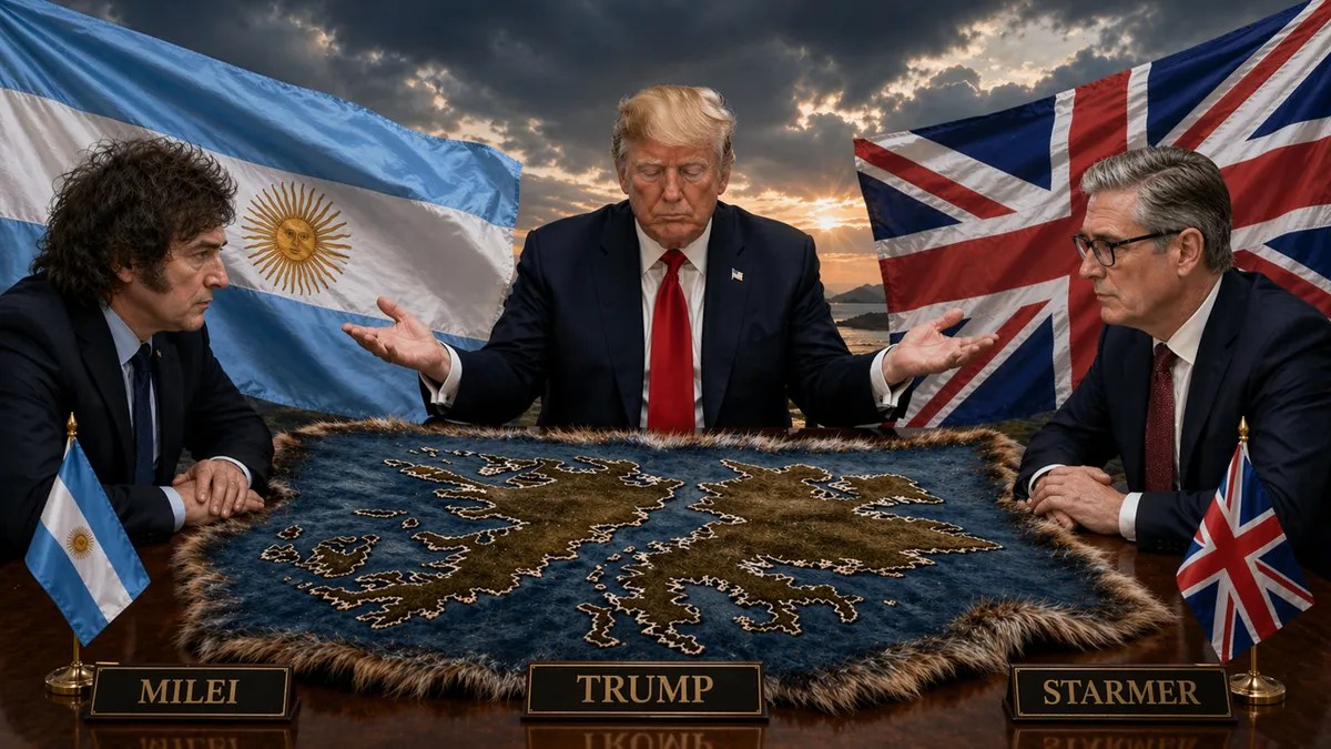 Malvinas bajo la doctrina Monroe, anima a Milei tanto como preocupa a Gran&nbsp;Bretaña