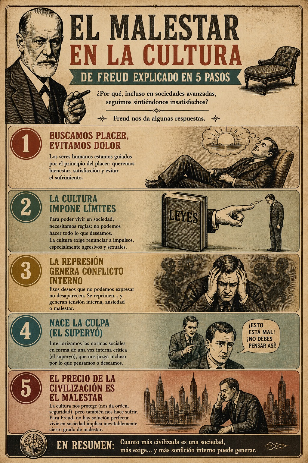 El malestar, parte de la condición&nbsp;humana