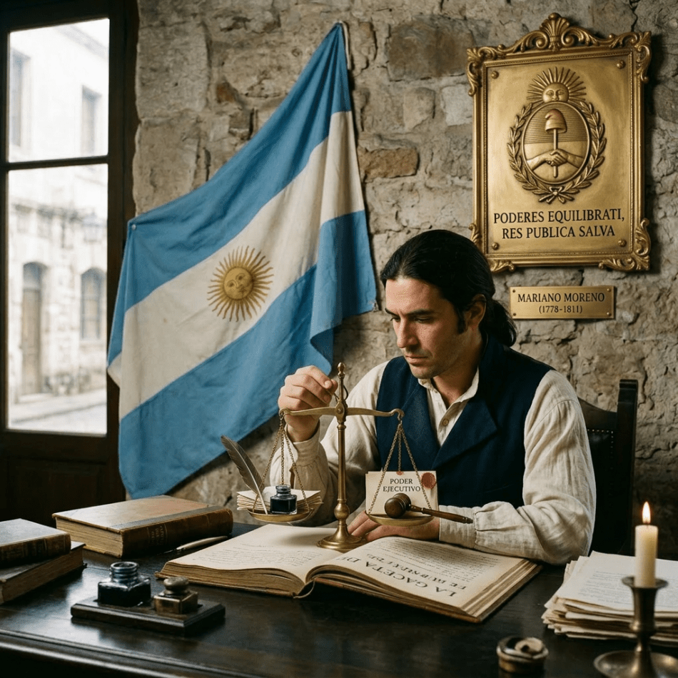 Mariano Moreno cala hondo, 216 años después