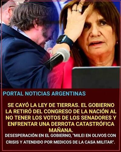 Recule total de Milei-Sturzenegger sobre el proyecto de propiedad&nbsp;privada