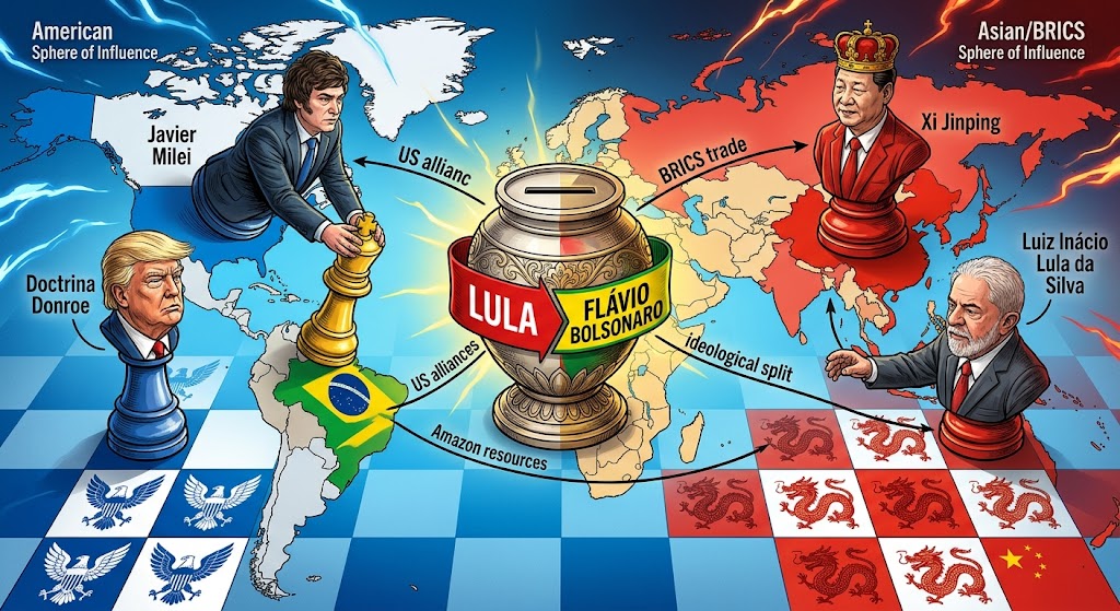 Detrás de Lula vs. Bolsonaro, el ajedrez geopolítico&nbsp;mundial